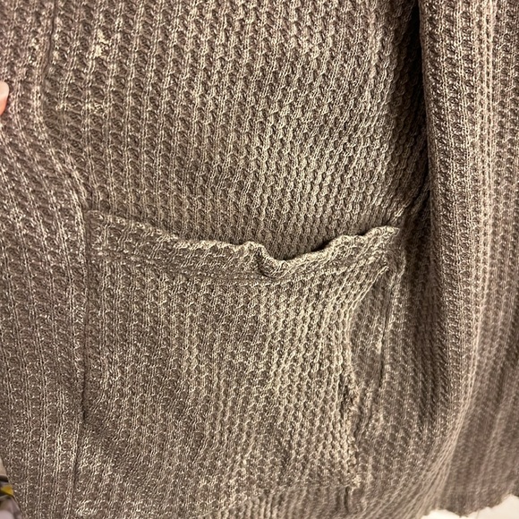 Zenana Vivian Dress w/ Side Pockets - Mocha - L - Picture 9 of 11